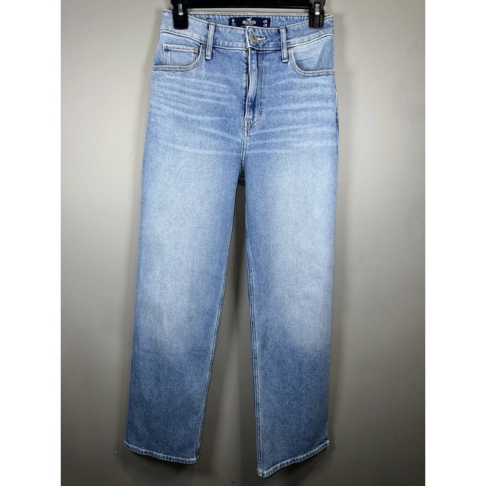 HOLLISTER California Ultra High-Rise Dad Blue Jeans Size 1S (25W 29L)